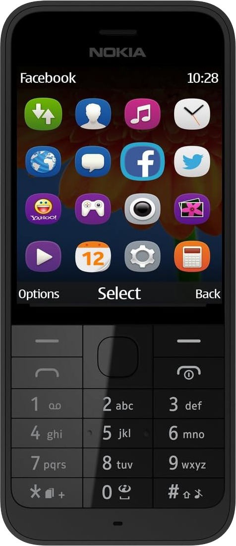 Nokia 220 4G schwarz - Ohne Vertrag