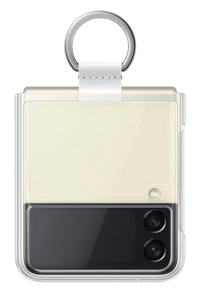 Clear cover with ring (Galaxy Z Flip 3) transparent