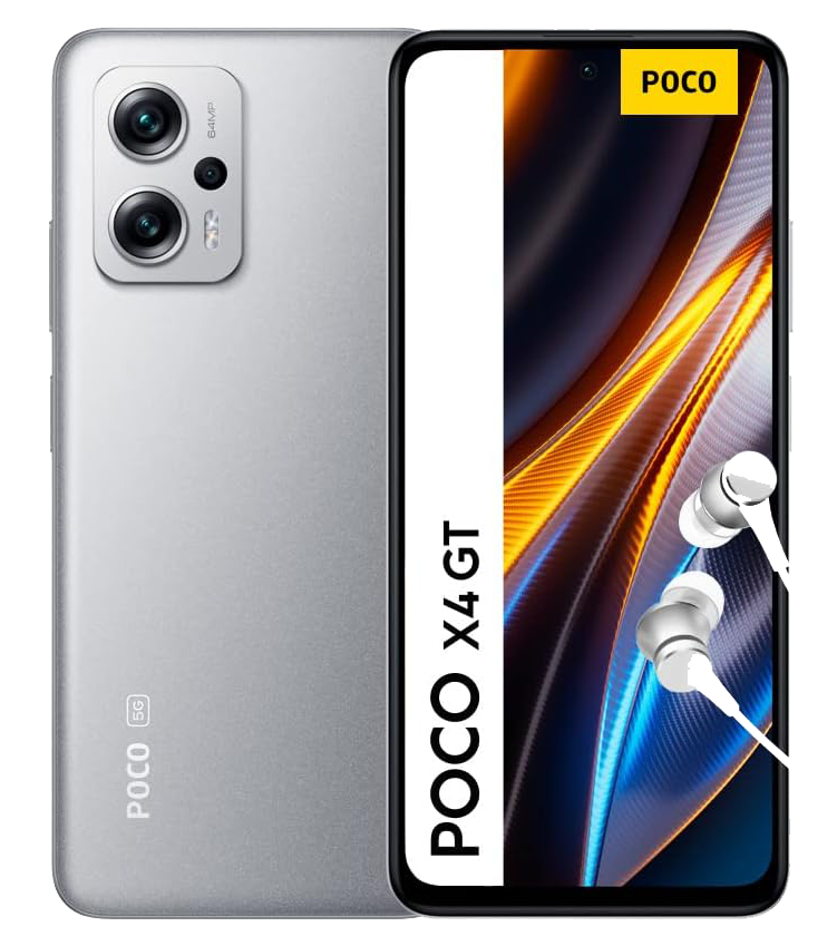 Xiaomi Poco X4 GT Dual-SIM silber - Ohne Vertrag