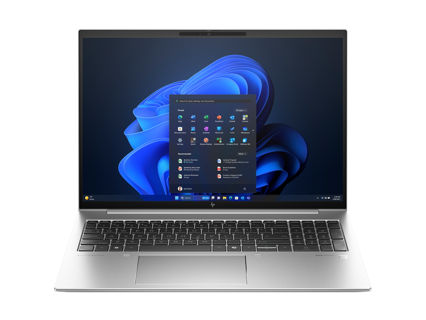 HP EliteBook 865 G11 4G 16" 2025 WUXGA Ryzen 7 8840U 32 GB / 1 TB SSD W11Pro QWERTZ Silber Renew - Ohne Vertrag