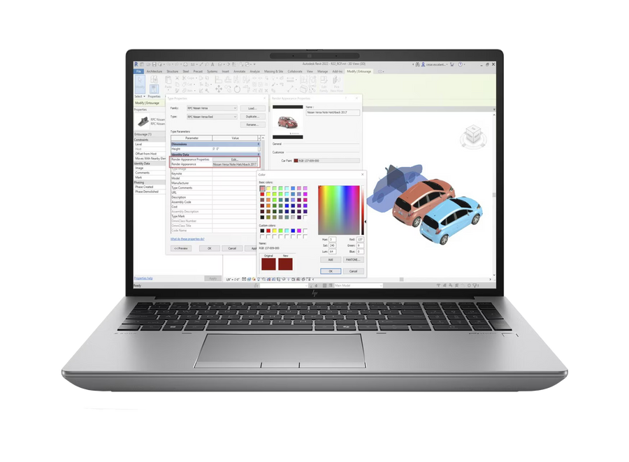 HP Zbook Fury 16 G11 16" 2024 WUXGA i9-13950HX 64 GB / 2 TB RTX 3500 Ada 12GB W11Pro QWERTZ Silber Renew - Ohne Vertrag