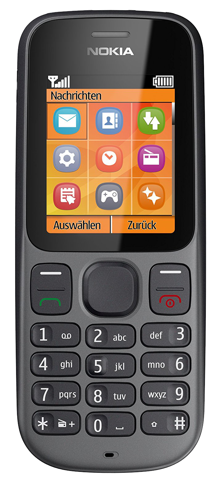 Nokia 100 schwarz - Ohne Vertrag