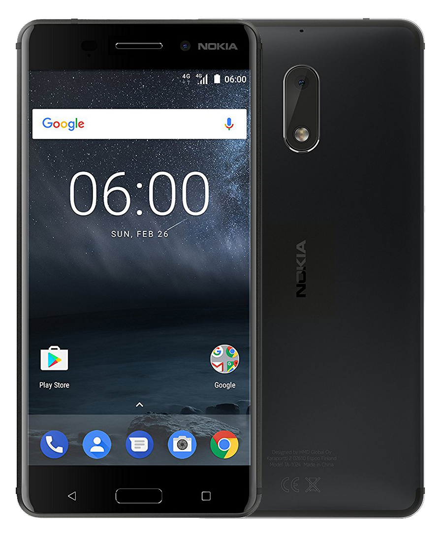 Nokia 6 Single-SIM schwarz - Ohne Vertrag
