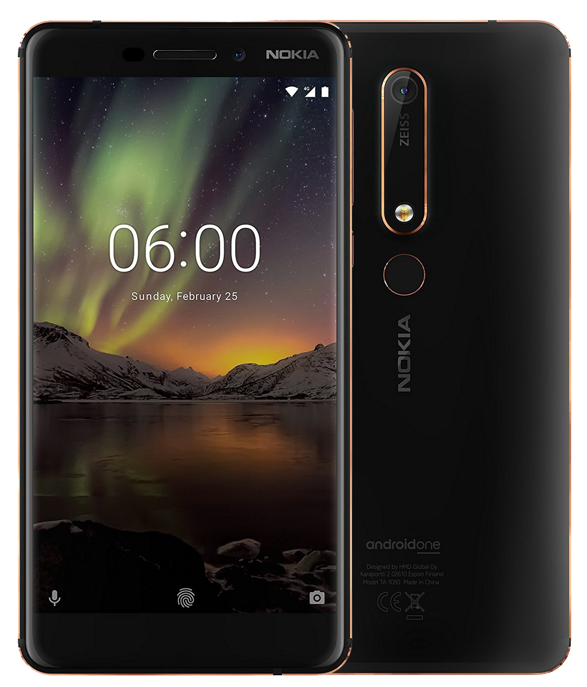 Nokia 6.1 Dual-SIM schwarz - Ohne Vertrag