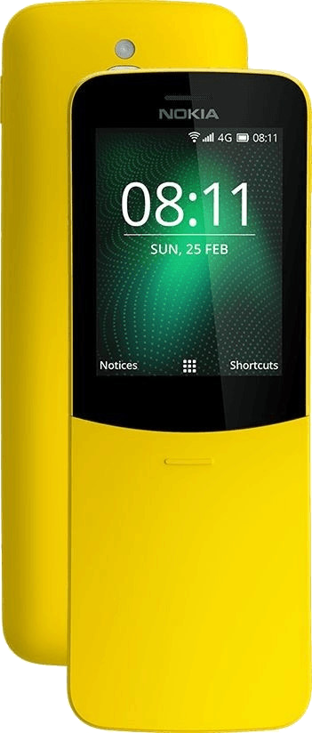 Nokia 8110 Single-SIM gelb - Onhe Vertrag