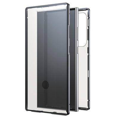 Black Rock Cover 360 Glass für Samsung Galaxy S24 Ultra, Schwarz