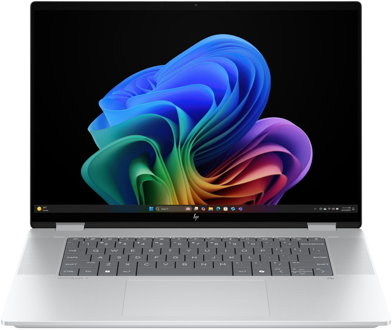 HP OmniBook X FlipNGAI 16-as0170ng 16" 2025 Ultra7 256V 16 GB 512 GB Arc 140V W11H QWERTZ Renew silber - Ohne Vertrag