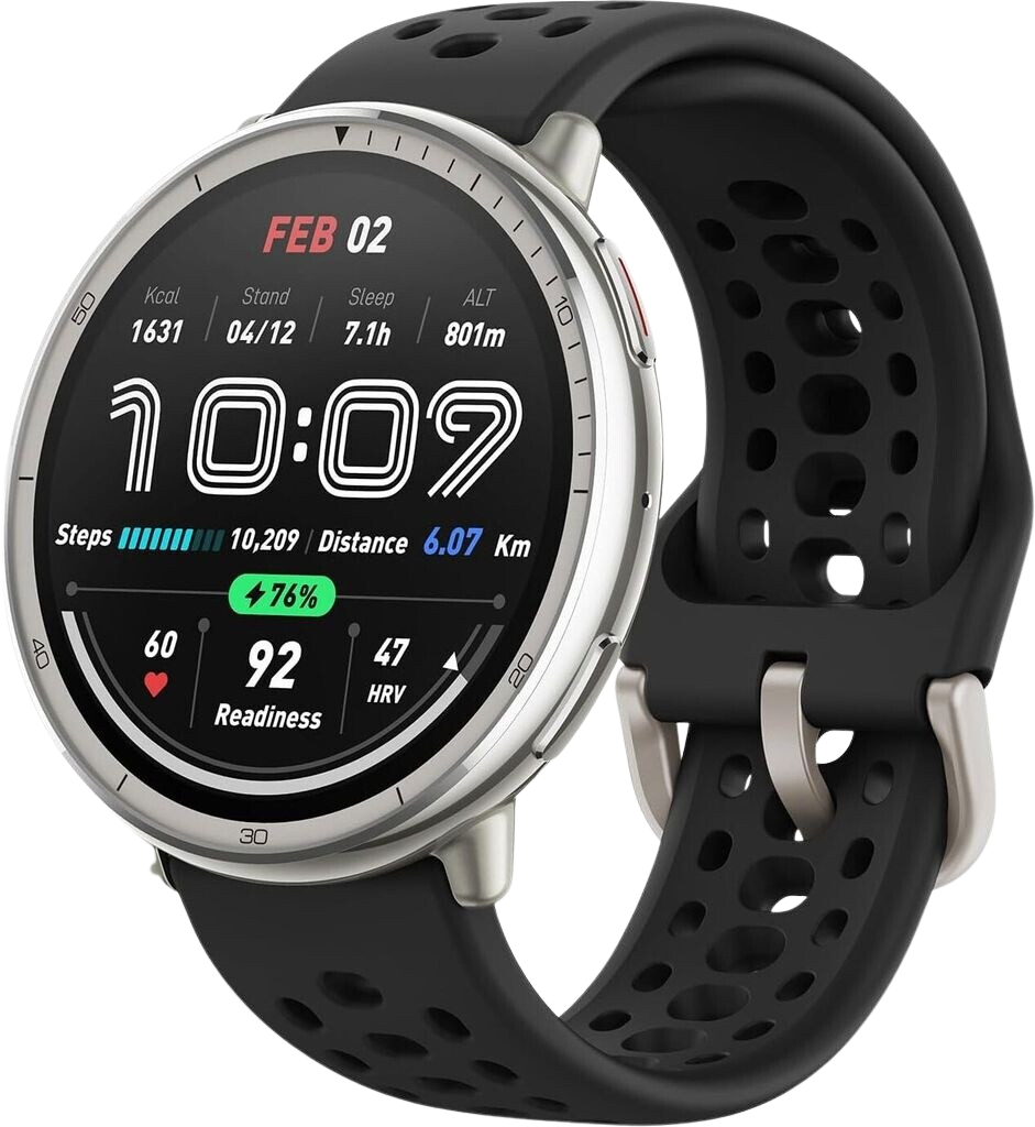 Amazfit Active 2 W2437GL7N schwarz - Ohne Vertrag