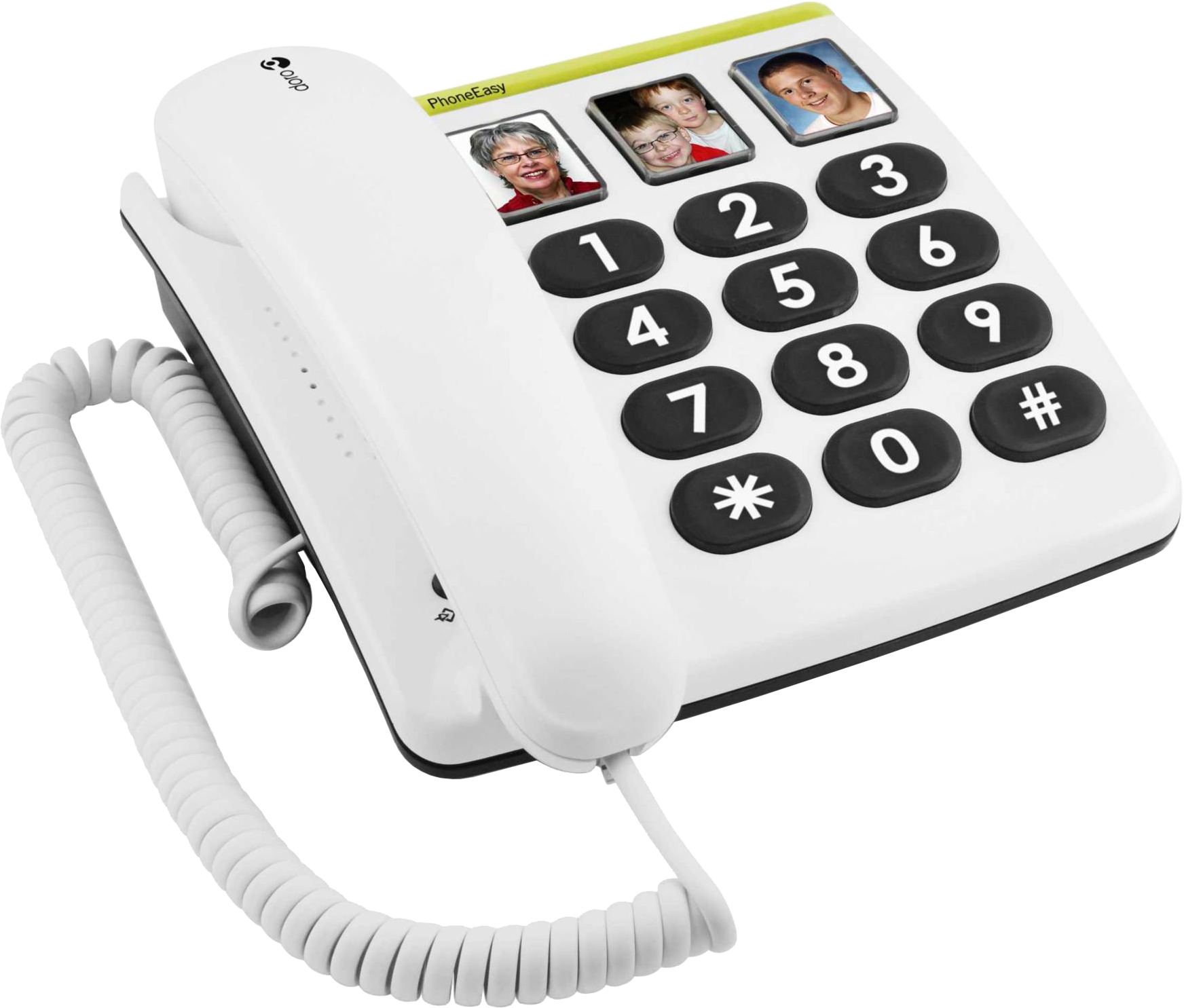 Doro PhoneEasy 331ph weiß - Ohne Vertrag