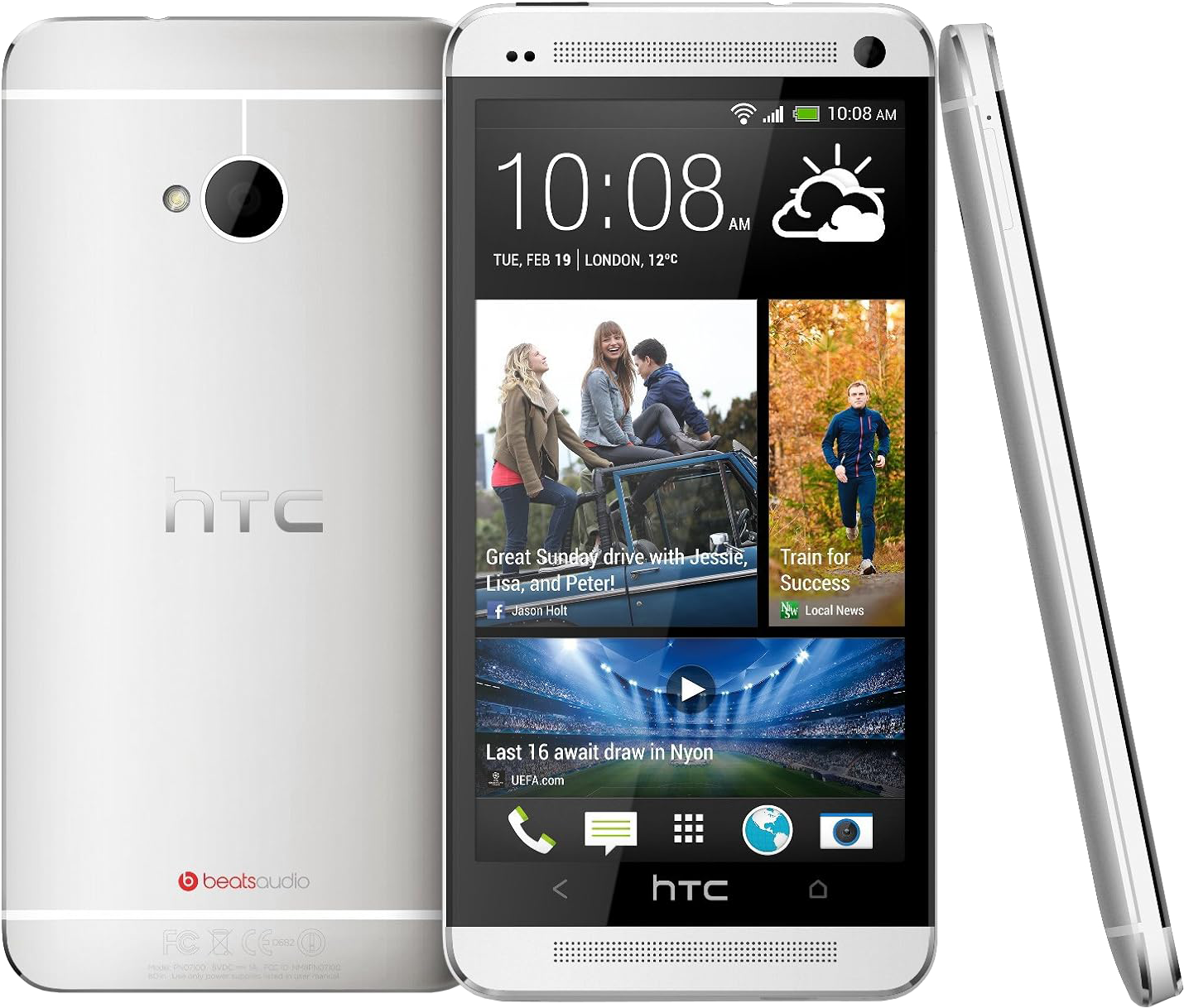 HTC ONE M7 silber - Ohne Vertrag