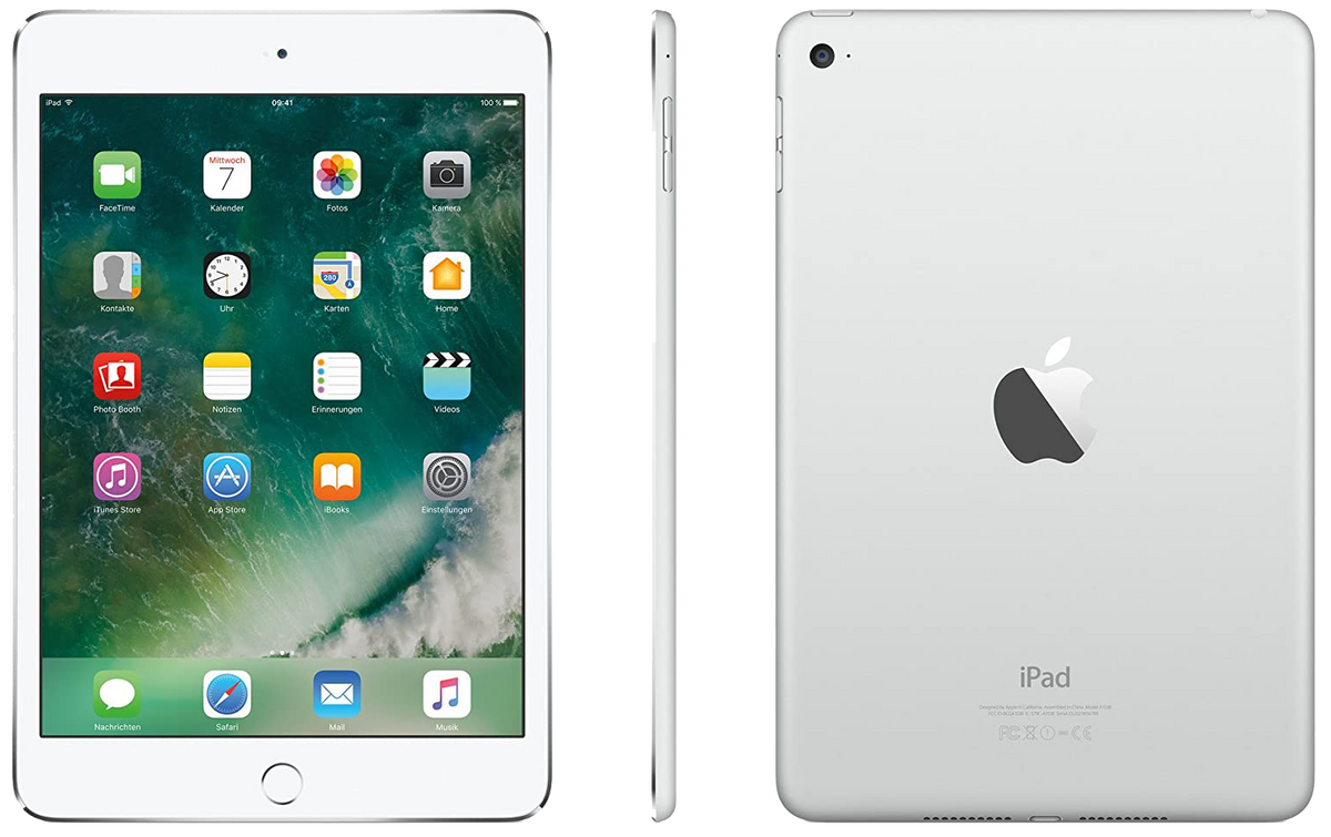 Apple iPad mini 4 Wi-Fi Silver - Ohne Vertrag