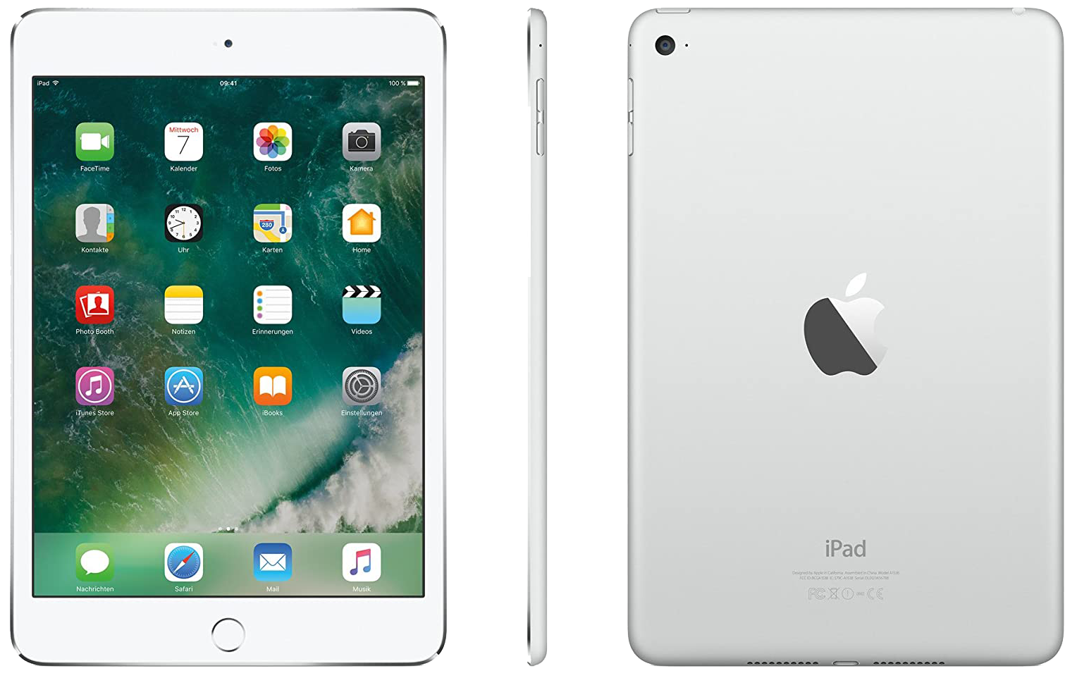 Apple iPad mini 4 Wi-Fi Silver - Ohne Vertrag