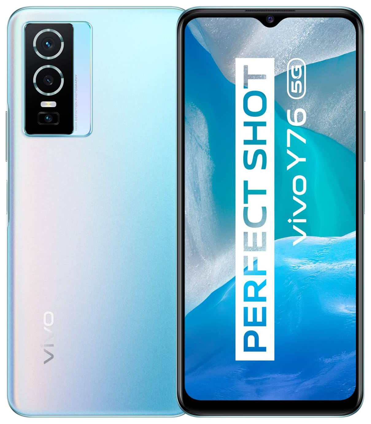 Vivo Y76 5G Dual-SIM blau - Ohne Vertrag