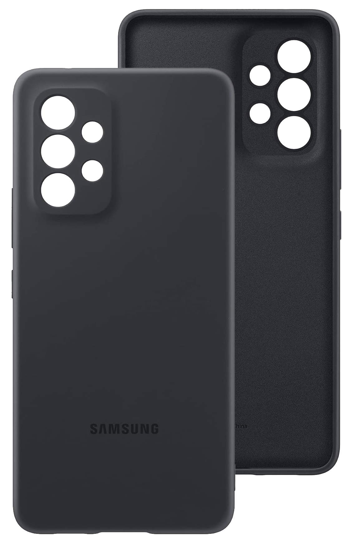 Samsung Silicone Cover (Galaxy A53) schwarz - Ohne Vertrag