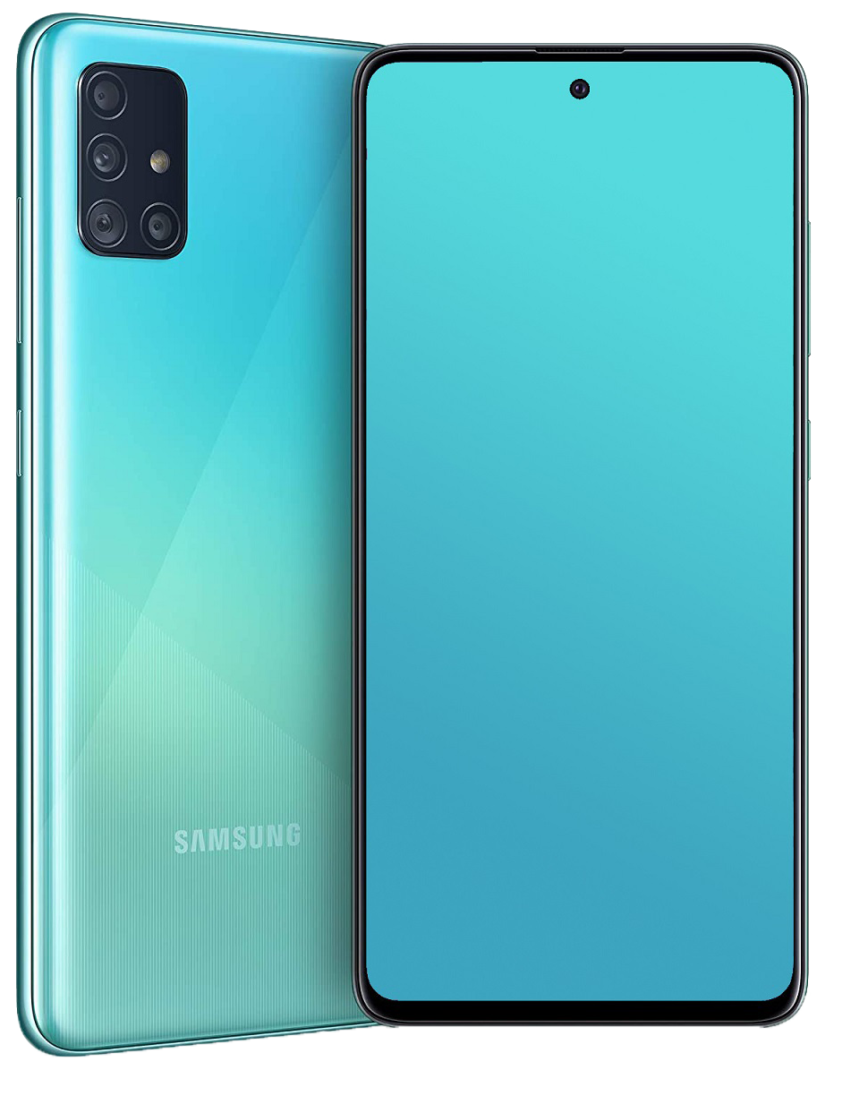 Samsung Galaxy A51 Dual-SIM blau - Ohne Vertrag