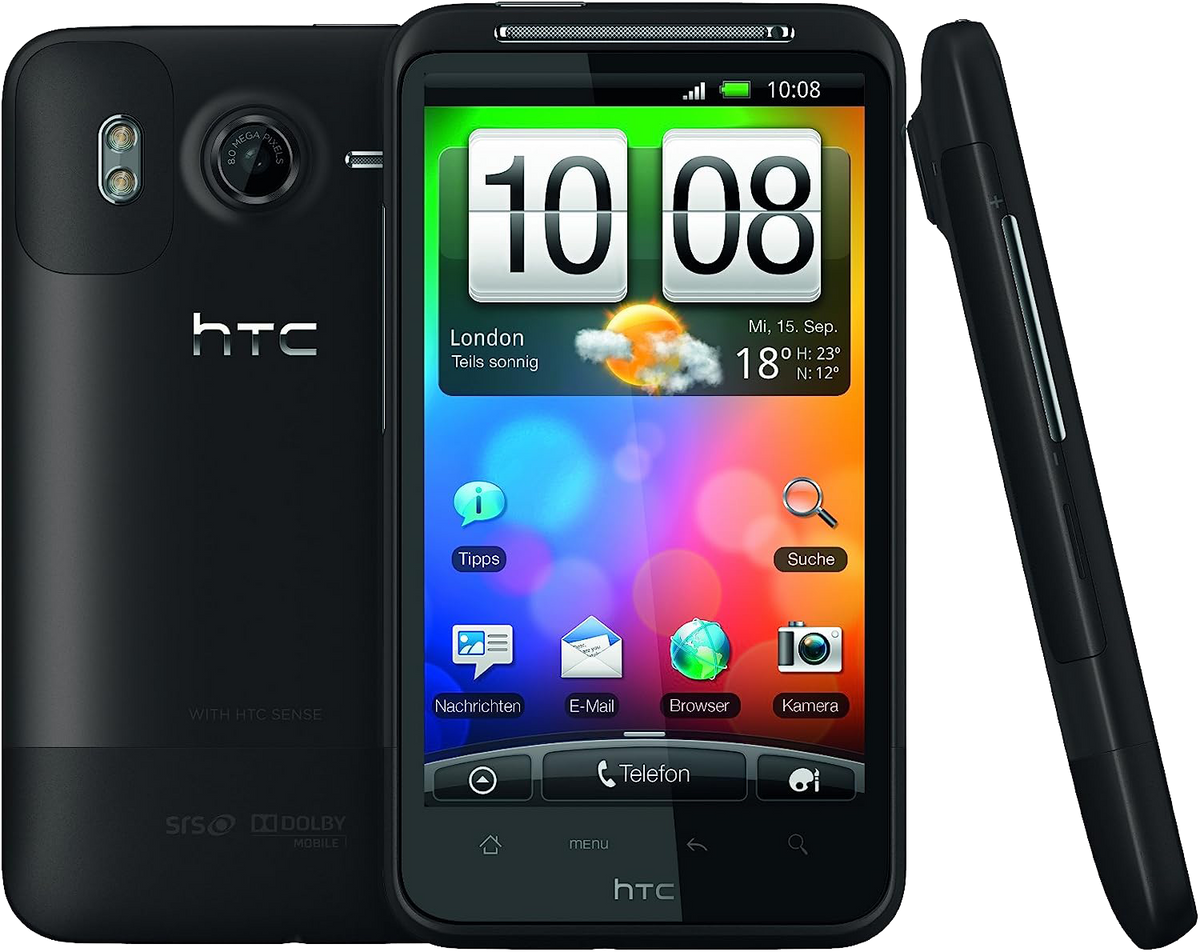 HTC Desire HD schwarz - Ohne Vertrag