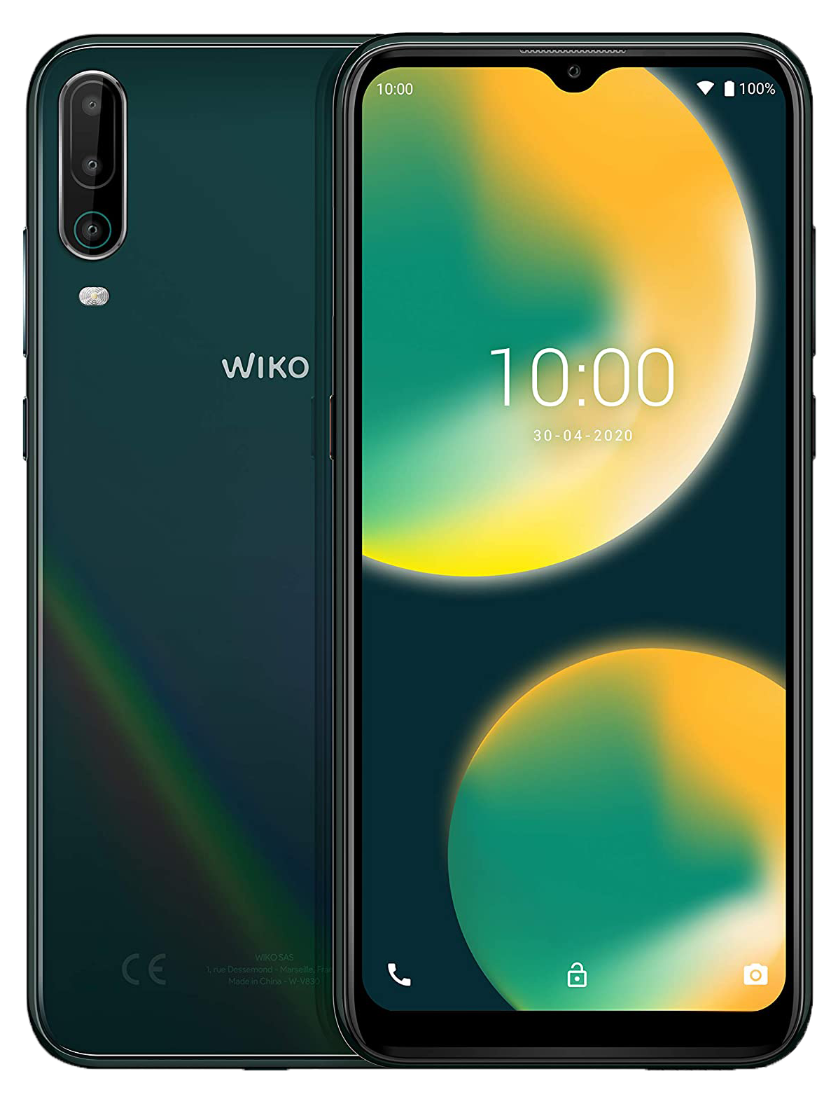 Wiko View 4 Dual-SIM grün - Ohne Vertrag