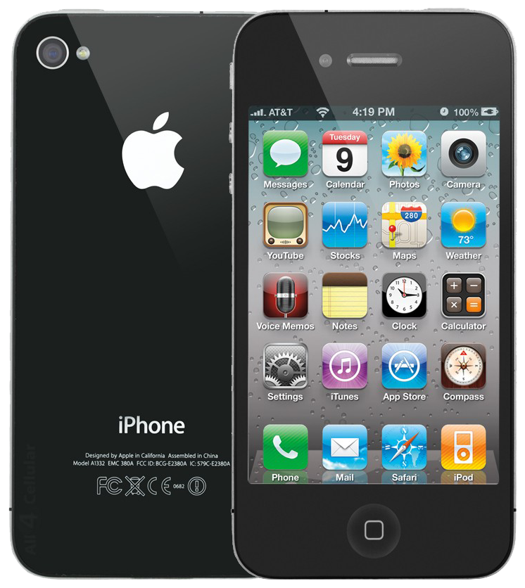 Apple iPhone 4 schwarz - Ohne Vertrag