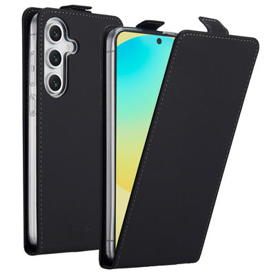 Accezz Flip Case für das Samsung Galaxy S25 FE - Schwarz
