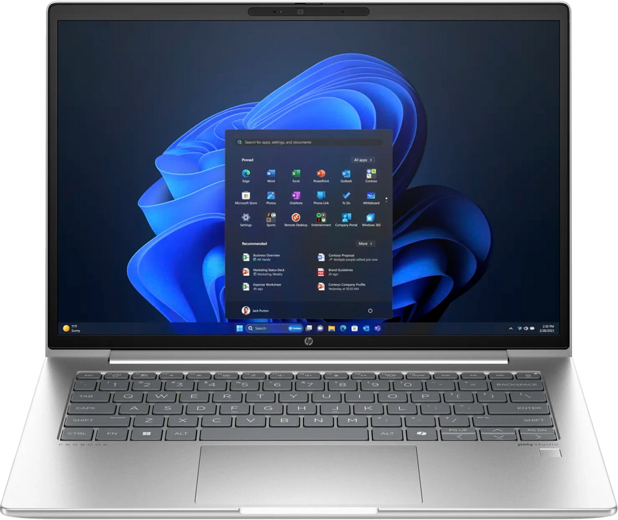 HP ProBook 440 G11 14" 2024 WUXGA Ultra 5 125U 16 GB / 512 GB SSD W11Pro QWERTZ silber Renew - Ohne Vertrag