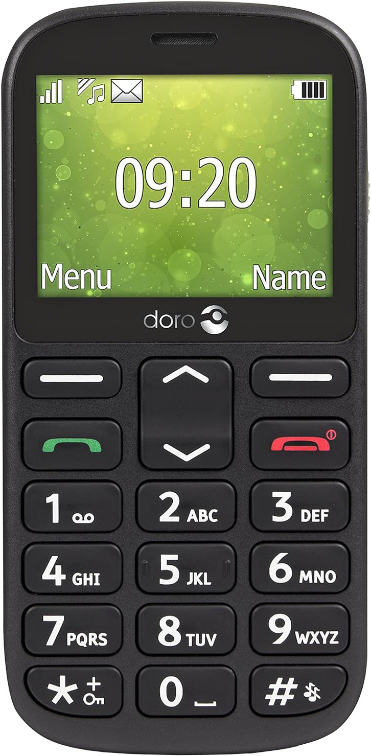 Doro 1360 Dual-SIM schwarz - Ohne Vertrag