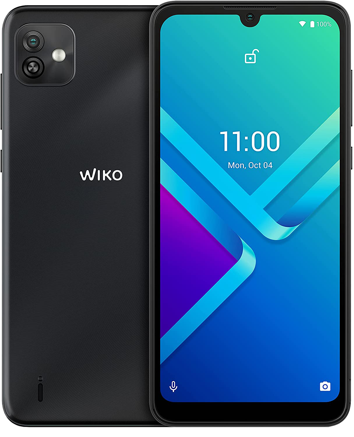 Wiko Y82 Dual-SIM schwarz - Onhe Vertrag