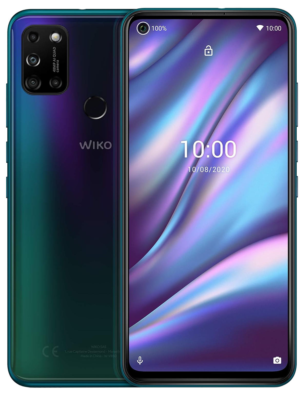 Wiko View 5 Plus Dual-SIM blau - Ohne Vertrag