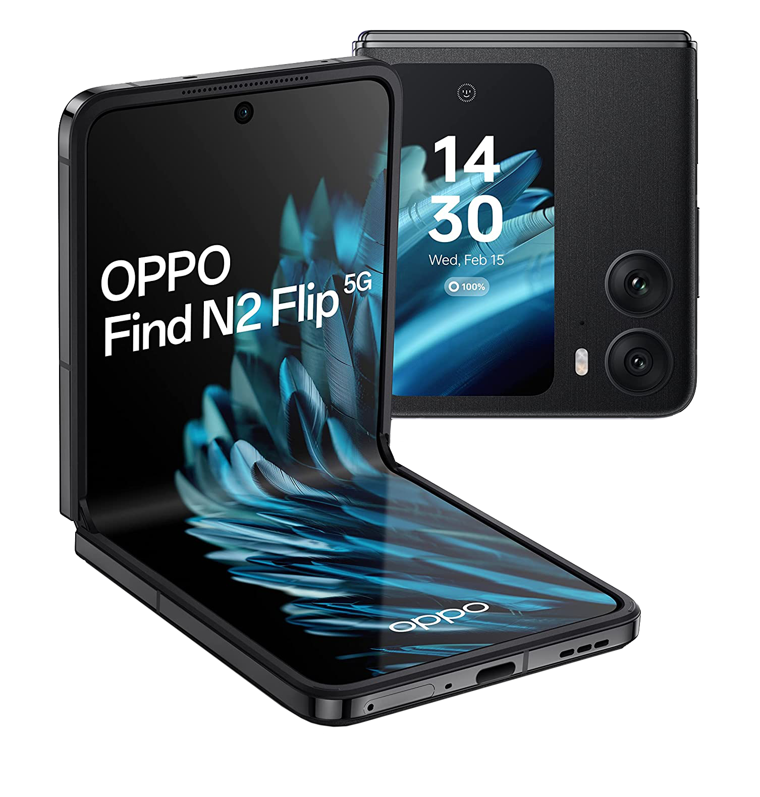 OPPO Find N2 Flip 5G Dual-SIM schwarz - Ohne Vertrag