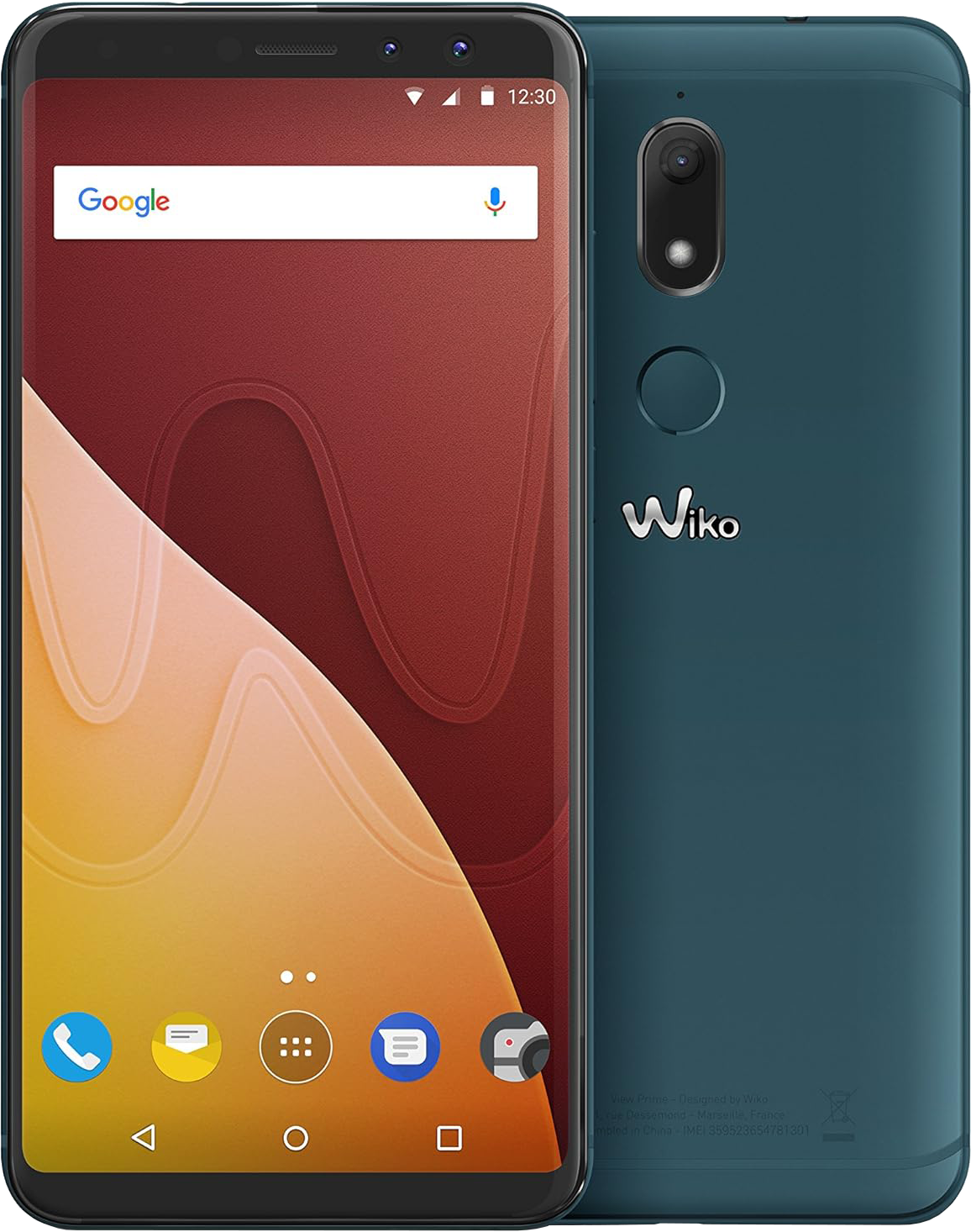 Wiko View Prime Dual-SIM 64 GB grün - Ohne Vertrag