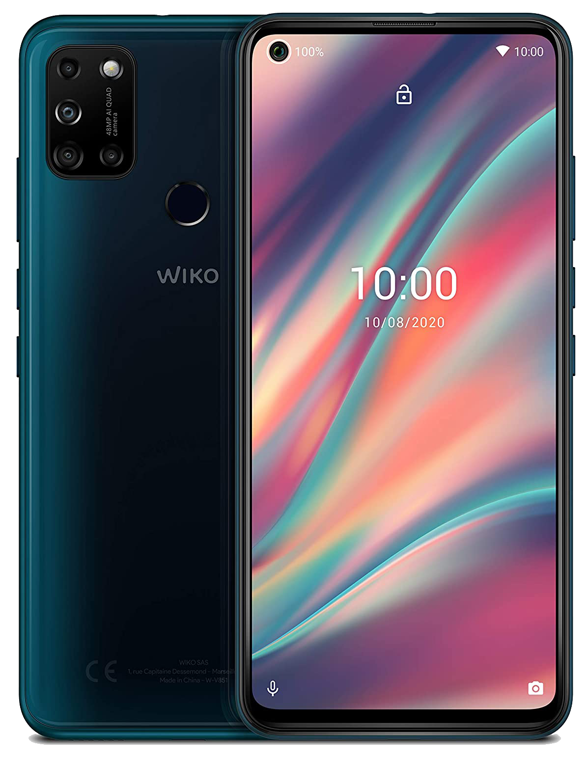 Wiko View 5 Dual-SIM grün - Ohne Vertrag