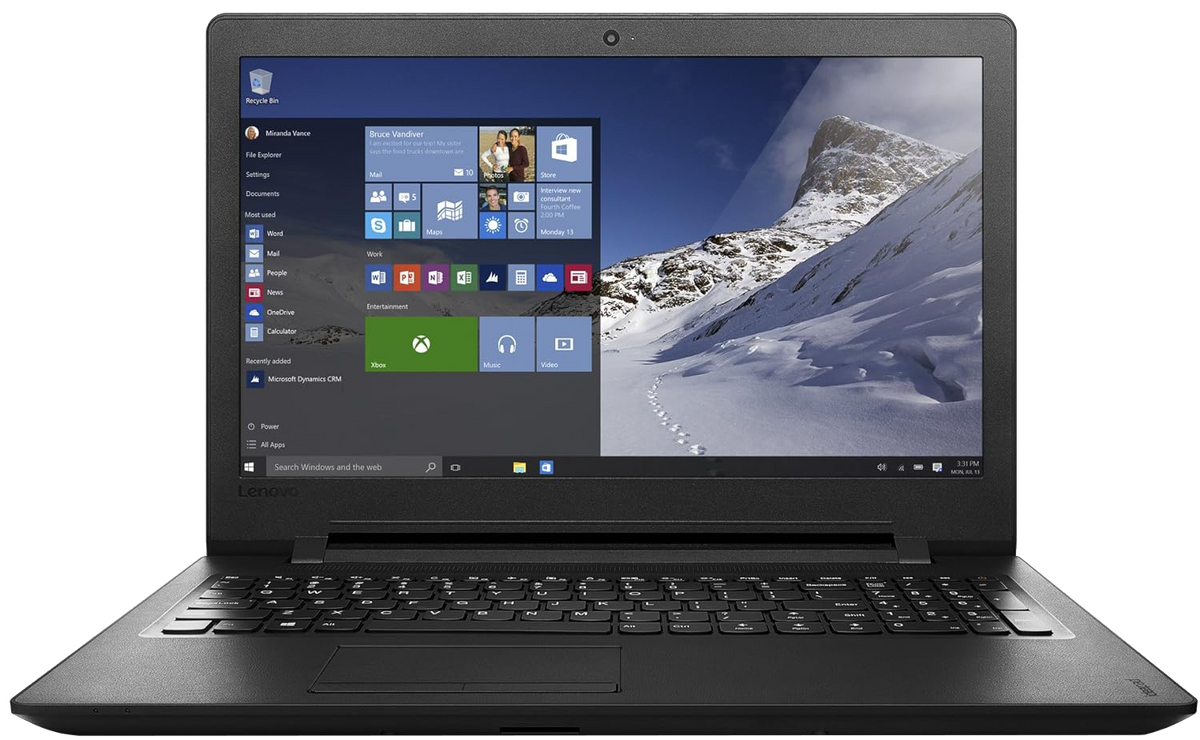 Lenovo IdeaPad 110-15ISK 15" i5-6200U 8 GB 256 GB SSD 80UD001YGE QWERTZ schwarz - Ohne Vertrag