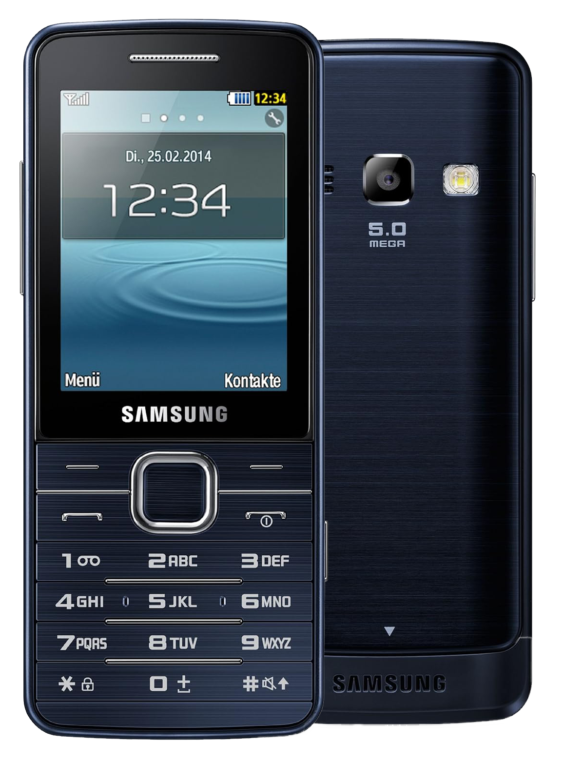 Samsung S5611 Dual-SIM GT-S5611 schwarz - Ohne Vertrag