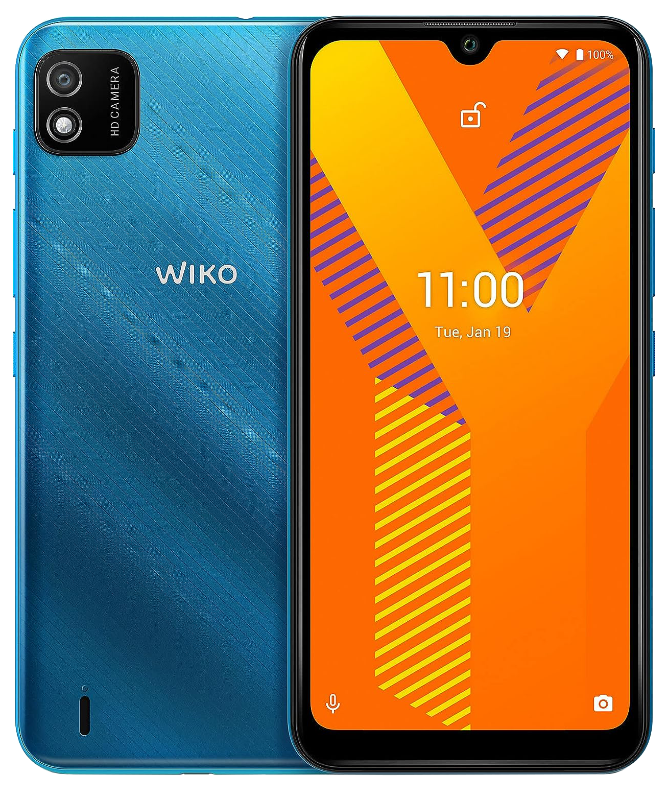 Wiko Y62 Dual-SIM türkis - Onhe Vertrag