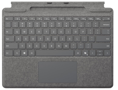 Surface Pro Keyboard mit Stiftaufbewahrung (QWERTZ)