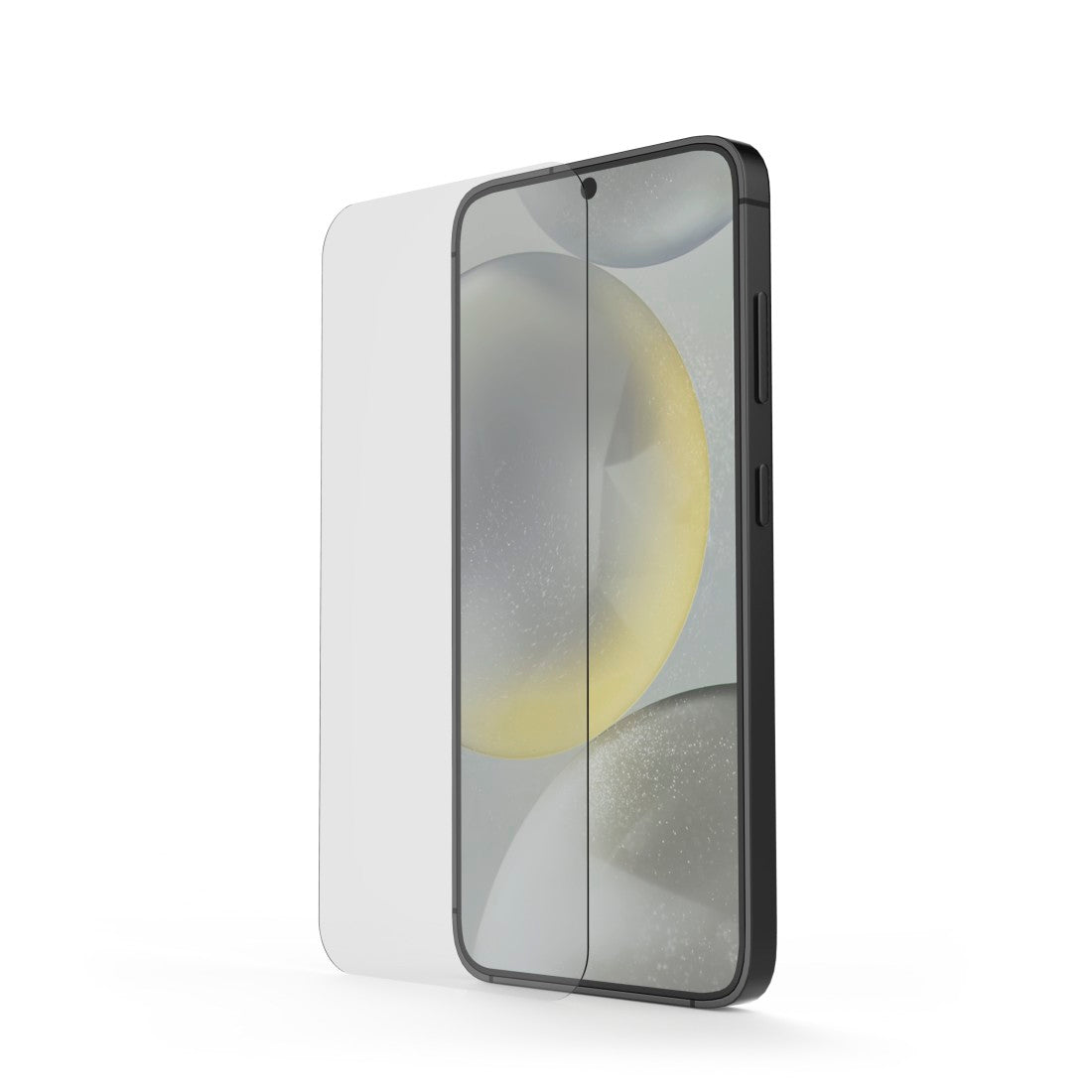 Hama Handy-Schutzglas Clear Protect für Samsung Galaxy S25, Montagehilfe