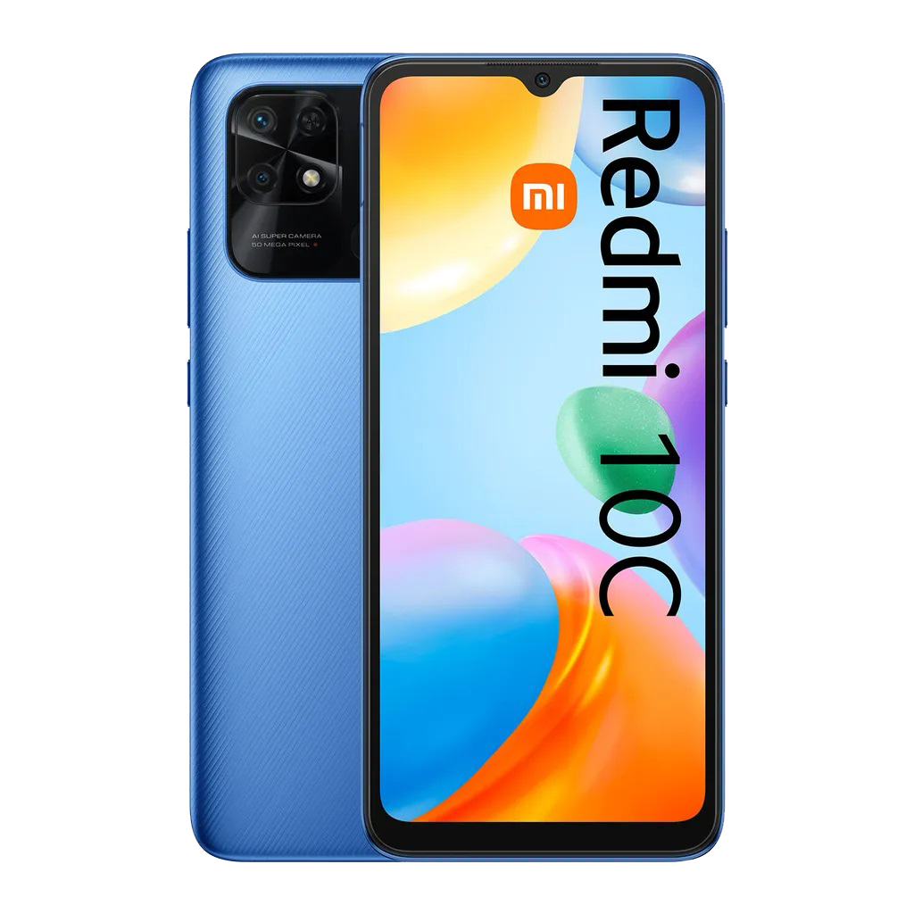 Xiaomi Redmi 10C Dual-SIM 4GB RAM blau - Onhe Vertrag