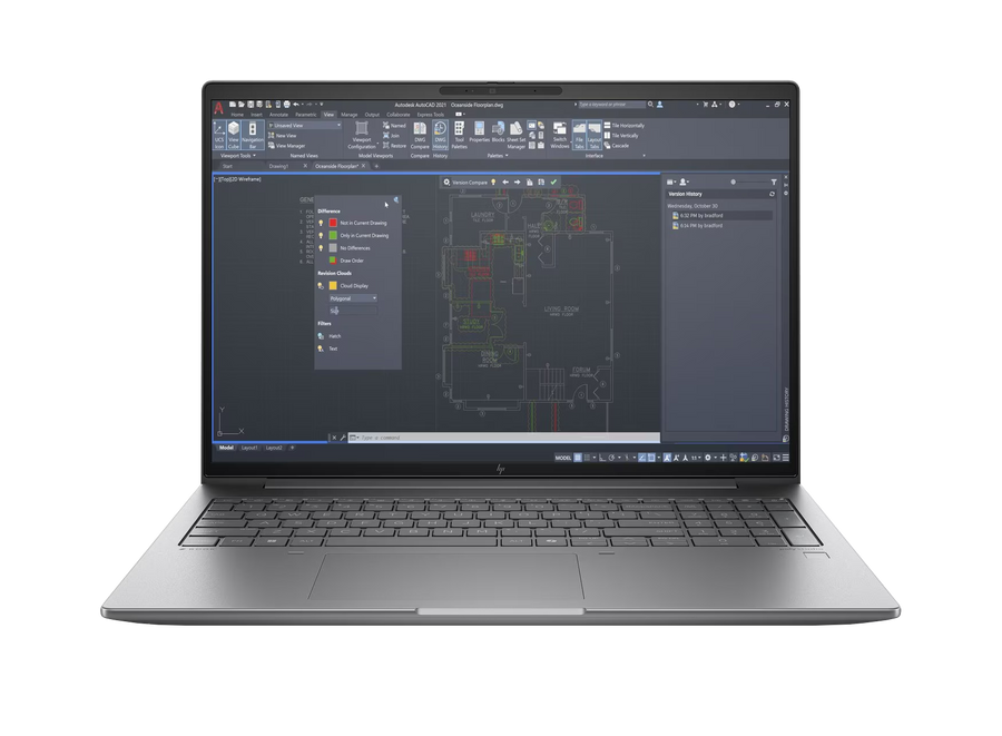HP ZBook Power G11 16" 2024 WUXGA Ultra 7 155H 16 GB / 1 TB SSD RTX 500Ada W11Pro QWERTZ silber Renew - Ohne Vertrag