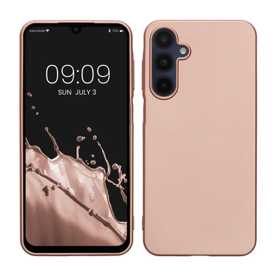 TPU Hülle für Samsung Galaxy A16 5G in Metallic Rosegold