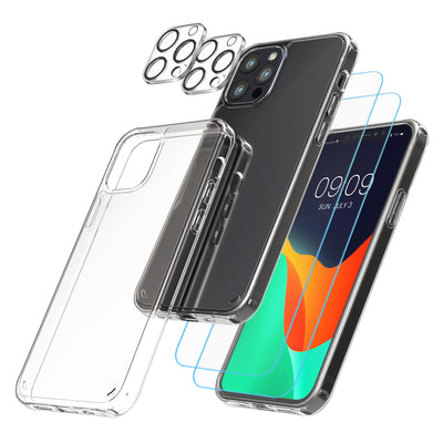 5in1 Set Hülle für Apple iPhone 12 Pro