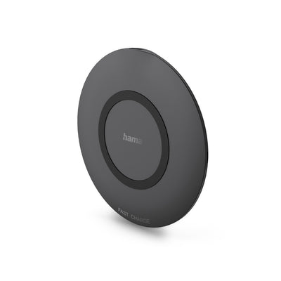 Hama Wireless Charger, kabelloses Smartphone-Ladepad, 15 W, Schwarz