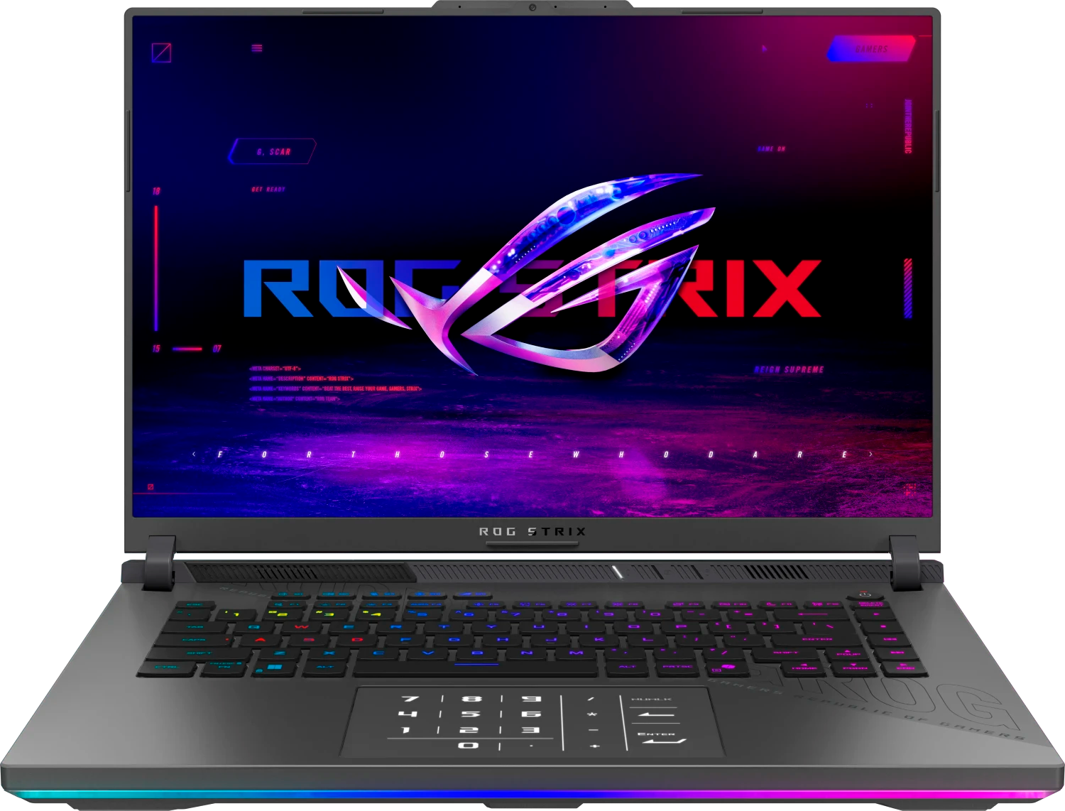 Asus ROG Strix G16 G614 16" 2025 QHD Ryzen 9 9955HX 32 GB / 1 TB SSD RTX 5060 8GB W11H G614FM-S5008W QWERTZ schwarz - Ohne Vertrag