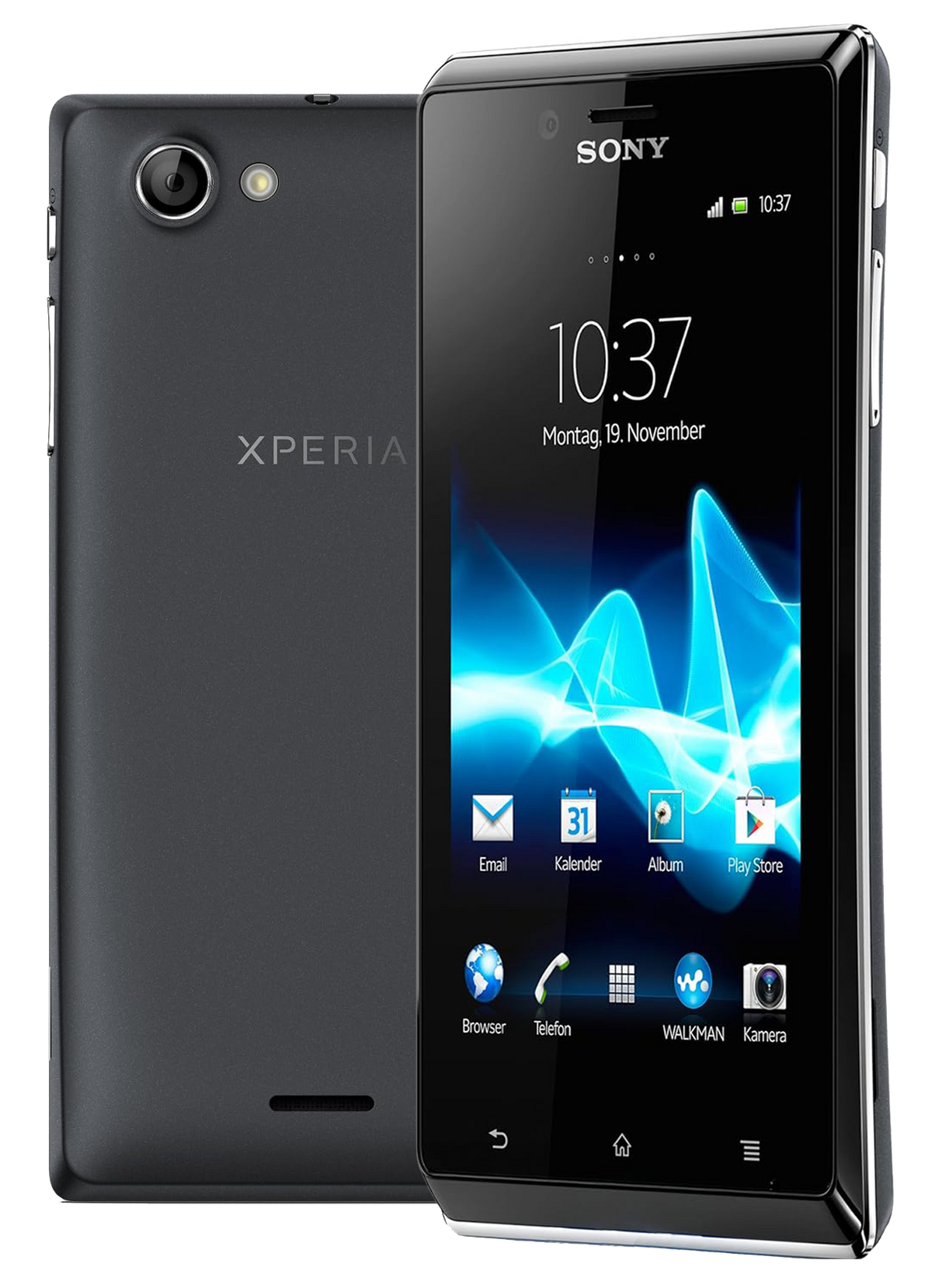 Sony Xperia J ST26i schwarz - Ohne Vertrag