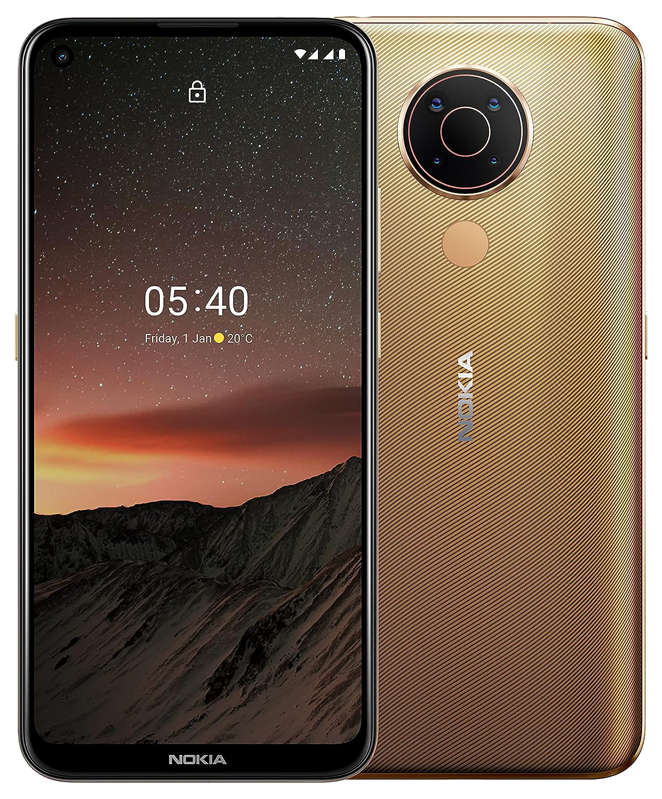 Nokia 5.4 Dual-SIM gold - Onhe Vertrag