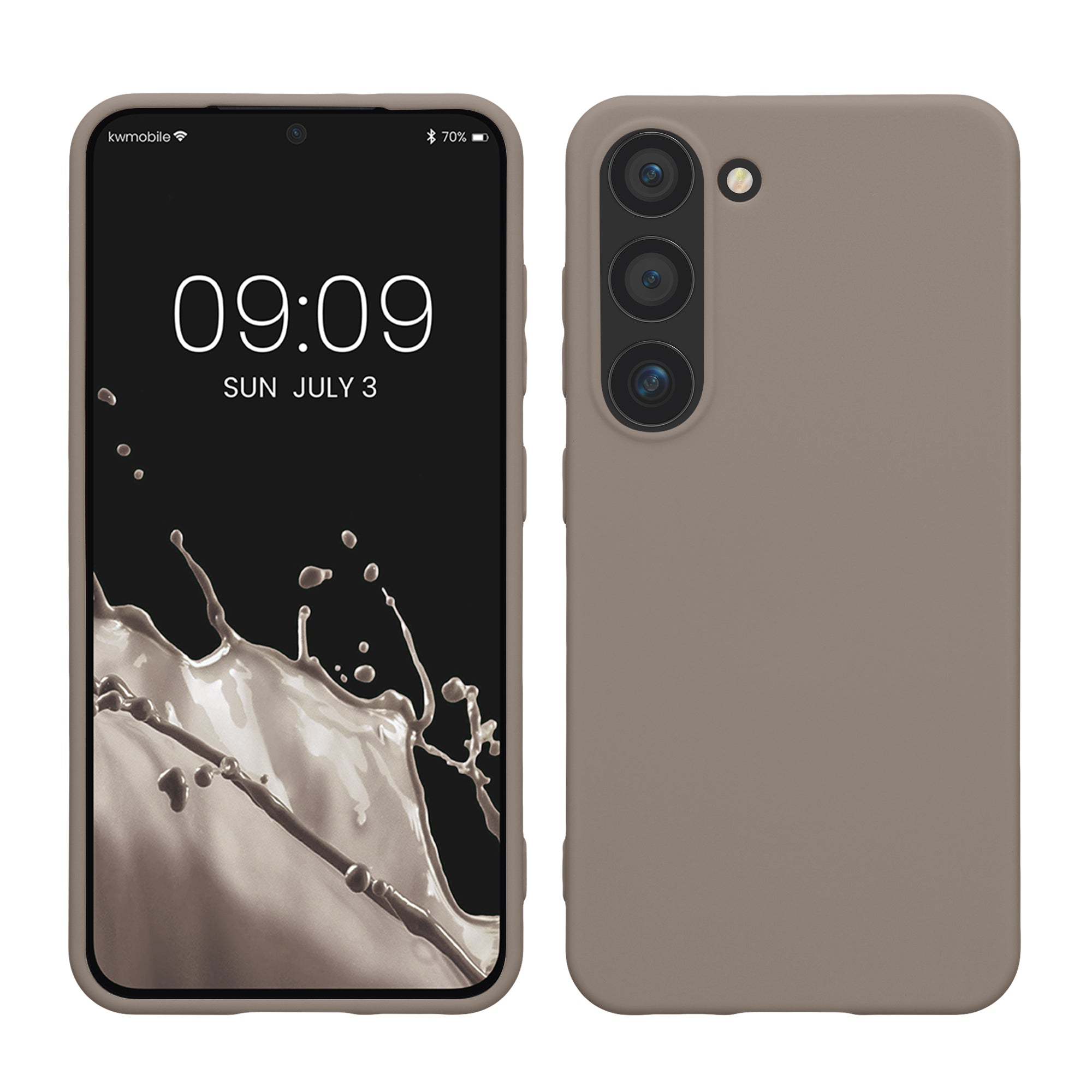 TPU Hülle für Samsung Galaxy S23 in Taupe