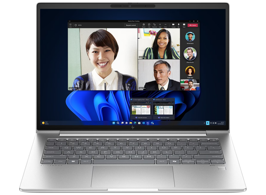 HP EliteBook 640 G11 14" 2024 WUXGA Ultra 5 135U 32 GB / 512 GB W11Pro QWERTZ Silber Renew - Ohne Vertrag