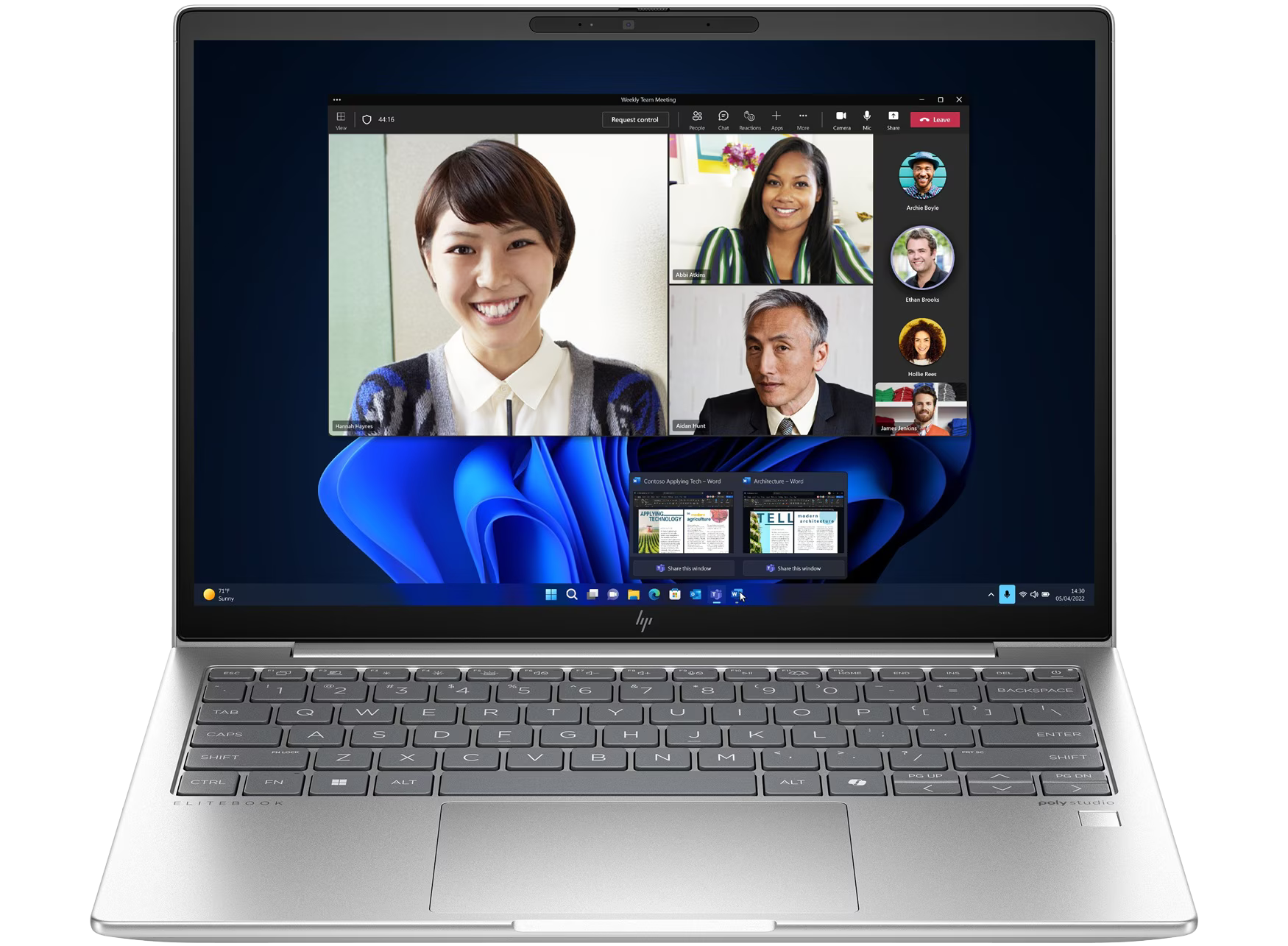 HP EliteBook 630 G11 13" 2024 WUXGA Ultra 5 125U 8 GB / 256 GB SSD W11Pro QWERTZ Silber Renew - Ohne Vertrag