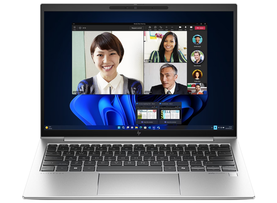 HP EliteBook 830 G11 13" 2024 WUXGA Ultra 5 135U 32 GB / 512 GB SSD W11Pro QWERTZ Silber Renew - Ohne Vertrag