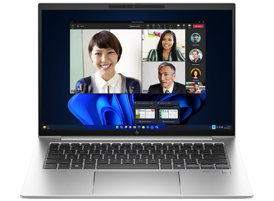HP EliteBook 840 G11 14" 2024 WUXGA Ultra 5 125H 32 GB / 1 TB SSD W11Pro QWERTY Silber Renew - Ohne Vertrag