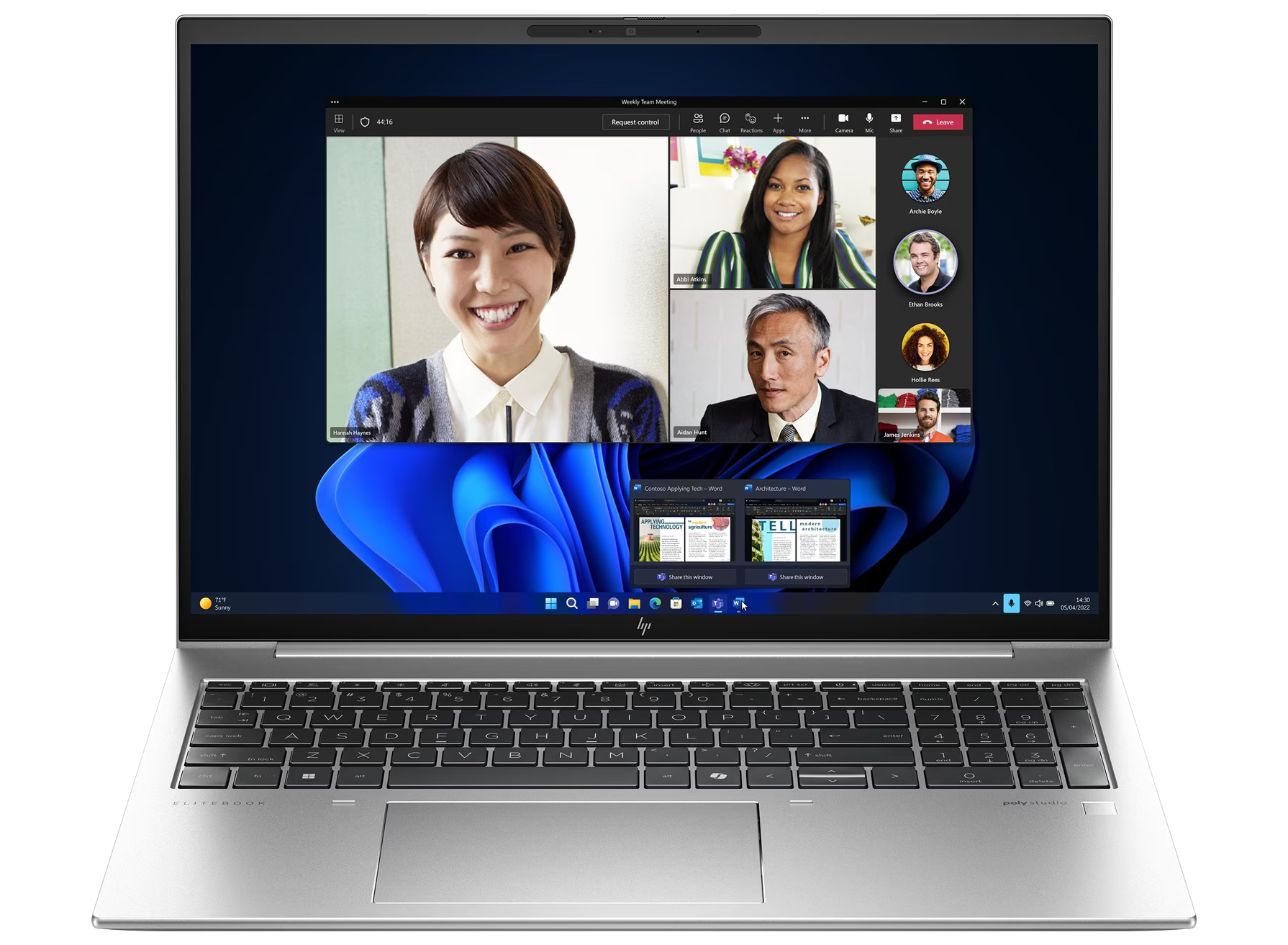 HP EliteBook 860 G11 16" WUXGA 2024 Ultra 5 125U 16 GB / 512 GB SSD W11Pro QWERTZ Silber Renew - Ohne Vertrag