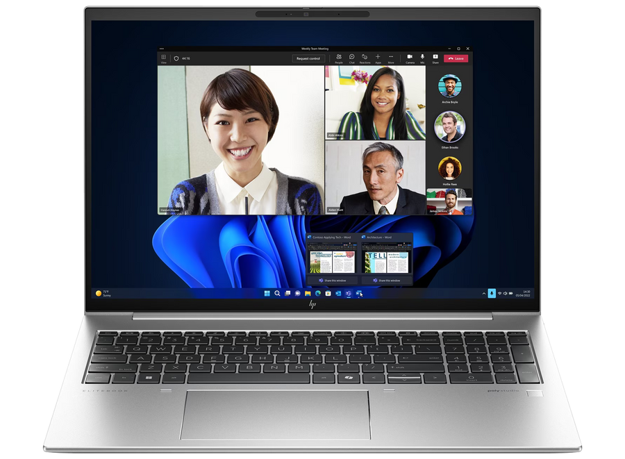 HP EliteBook 865 G11 4G 16" 2024 WUXGA Ryzen 7 8840HS 32 GB / 1 TB SSD W11Pro QWERTZ Silber Renew - Ohne Vertrag